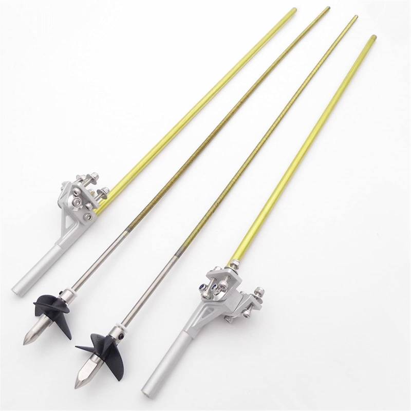 Rynplex 4mm 400mm Flexible Welle Rechts Links Hand Antrieb Kabel Welle Strebe Montieren 36mm Propeller, for RC Boot Geschwindigkeit Mono V Oval Katamaran Antriebswelle für Boote(1Pair LH and RH) von Rynplex