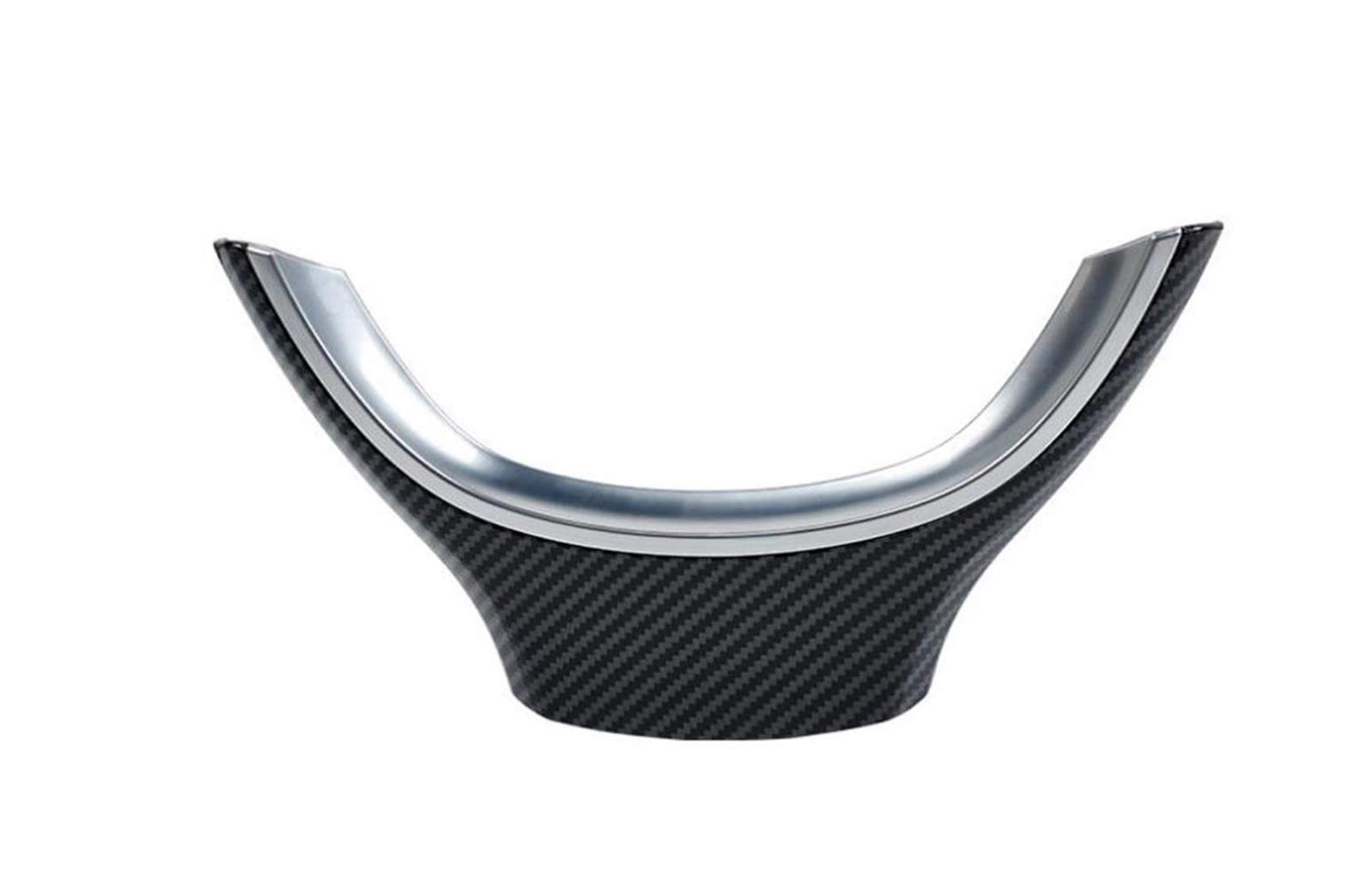 Rynplex Aufkleber for Lenkradverkleidung in Carbonfaser schwarz, for, for, 5er/7er F10 F11 F18 GT F07 F01 F02 520 525 730 Auto-Styling Lenkradaufkleber(Carbon Fiber) von Rynplex