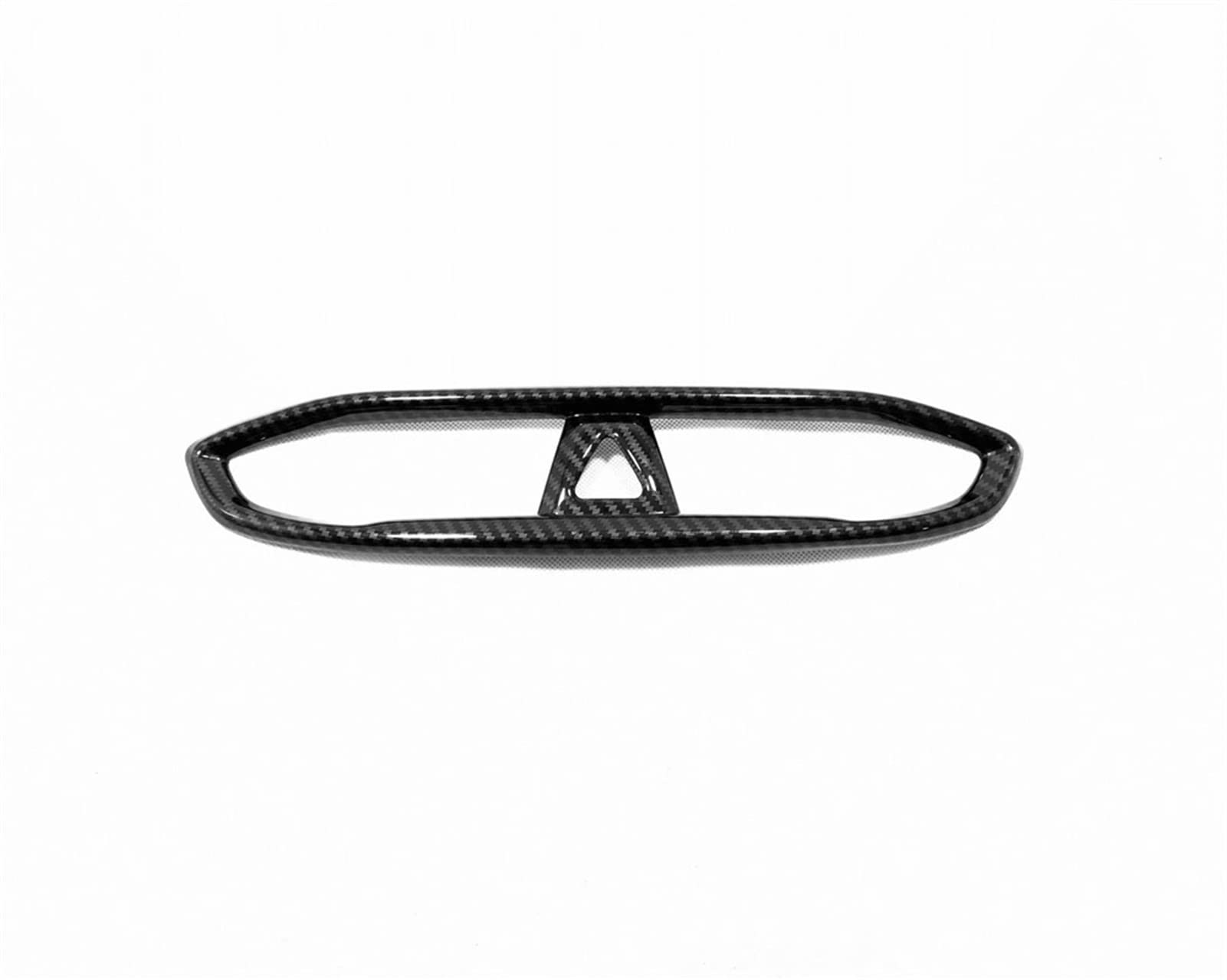 Rynplex Auto Center Mittelklimaanlagenabdeckung Zierrahmen for die Klimaanlage, for Hyundai, Santa Fe 2019 2020, Kohlefaser Luftauslassabdeckung(Carbon Fiber) von Rynplex