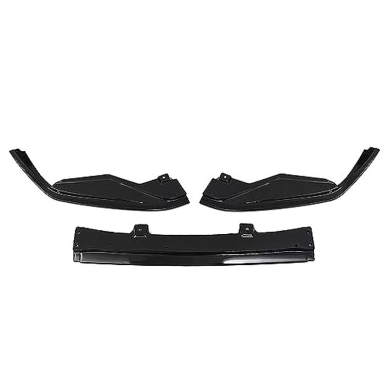 Rynplex Auto Frontstoßstange Splitter Lip Body Kit Spoiler Diffusor Schutzabdeckung Schutz, for Lexus, GS350 GS450 F Sport 4Dr 2013 2014 2015 Frontspoiler Auto-Frontspoiler(Black Glossy Black) von Rynplex