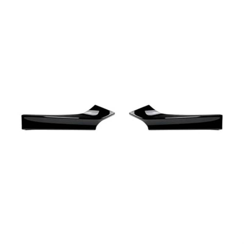 Rynplex Auto-Frontstoßstangen-Spoiler-Lippenkörper-Set, Stoßstangen-Diffusor-Schutz, for, 2er-Serie F22/F23 M235i M240i M-Sport 2014–2021, Tuning Schwarze Frontspoiler Auto-Frontspoiler(Black Gloss B von Rynplex