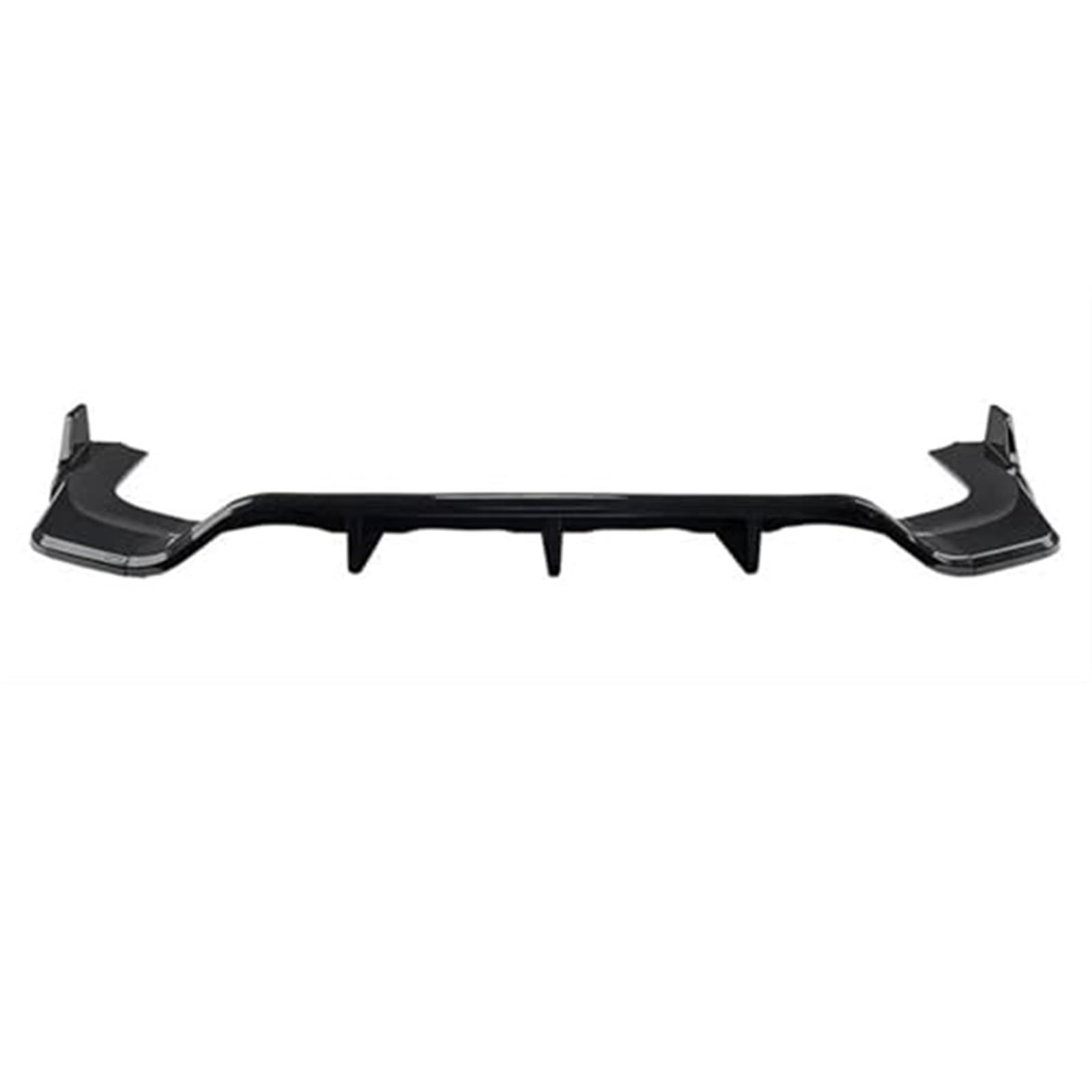 Rynplex Auto-Heckspoiler, Auto-Unterseiten-Heckstoßstangenlippen-Diffusor-Spoiler-Splitter-Schutzschutz, for, for GLC Coupe C254, for AMG 2023+ Heckstoßstangendiffusor(Glossy Black) von Rynplex