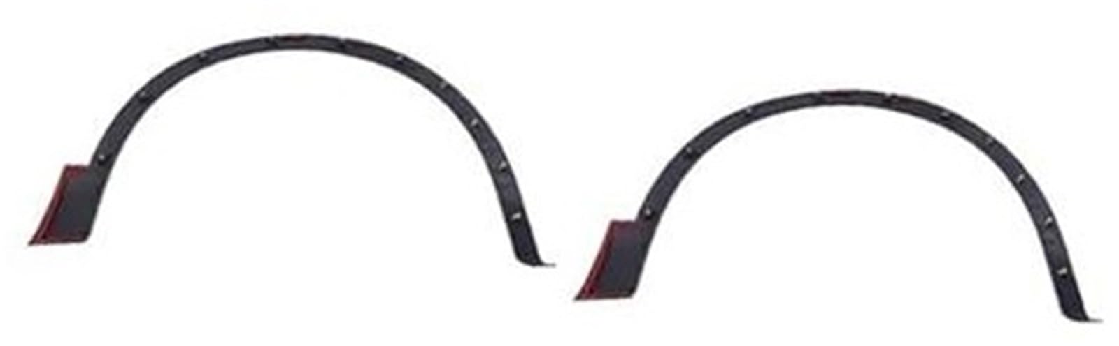 Rynplex Auto-Seitenradkasten-Kotflügel, for Mazda, CX-4 CX4 CX 4 2016 2017 2018 2019 Auto Flares Schwarz Kotflügel Rad Augenbrauenverkleidung Kotflügelverbreiterungen(2 PC First) von Rynplex