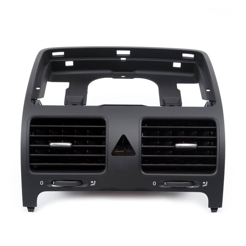 Rynplex Front Dash Central Air Outlet Vent Teil, for VW, for Jetta, for Golf, for GTI Rabbit MK5 Ohne Loch 1K0819728H 1K 0 819 728 F Lüftungsblende für Klimaanlage von Rynplex