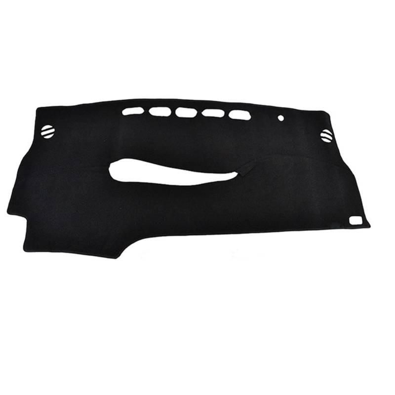 Rynplex LHD Auto-Armaturenbrett-Abdeckung, Dash-Pad, Auto-Armaturenbrett-Matte, Teppich, Anti-UV, rutschfest, for Toyota, Prius XW30 2010 2011 2012 2013 2014 2015 Auto-Armaturenbrett-Abdeckung(Black) von Rynplex