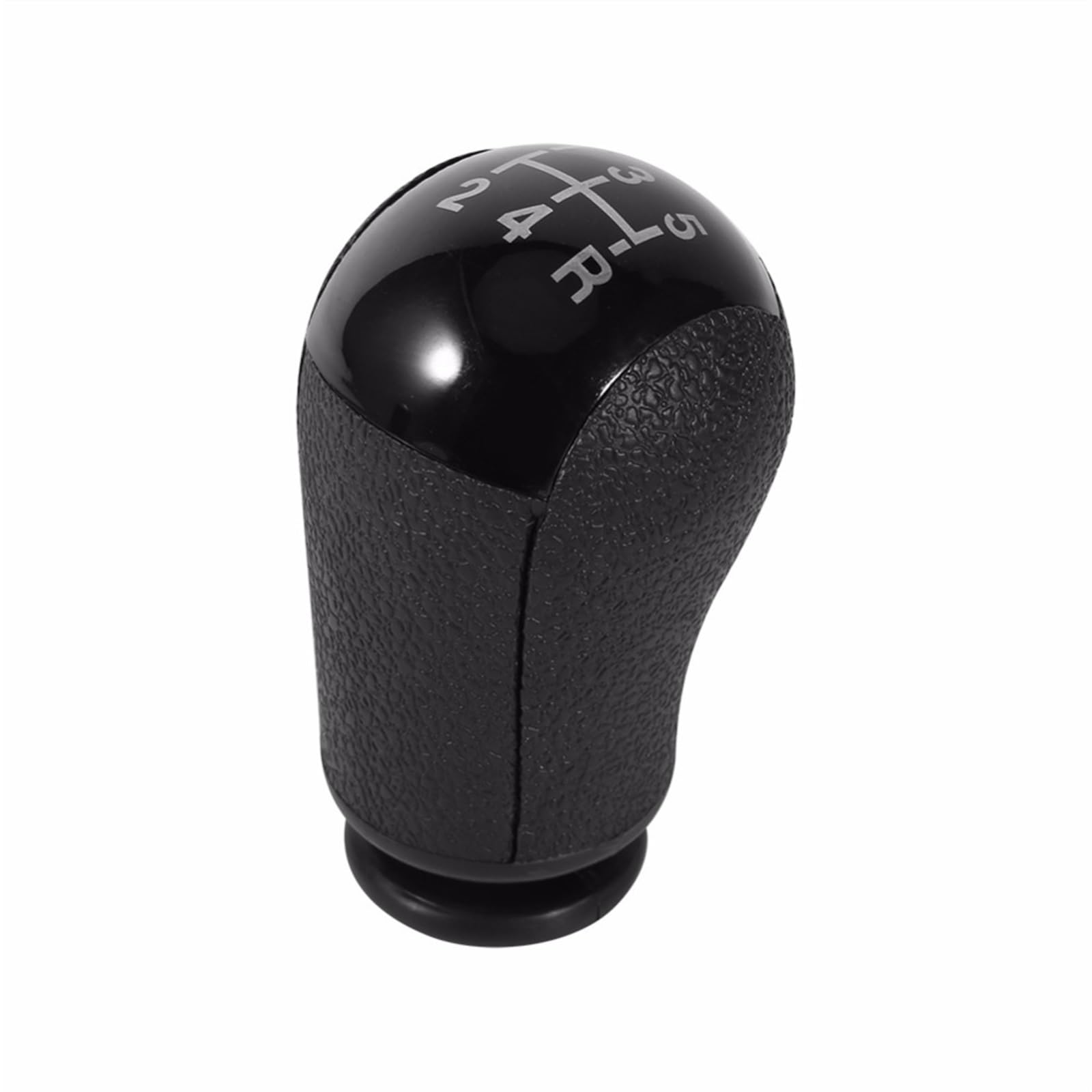 Rynplex MT Gear Stick Shift Knob 5-Gang-Auto, for Ford, for Focus, for Mondeo MK3 S-MAX C-MAX, for Mustang, for Galaxy, for Fiesta MK6, for Transit Fahrzeug-Schaltknauf(Black) von Rynplex