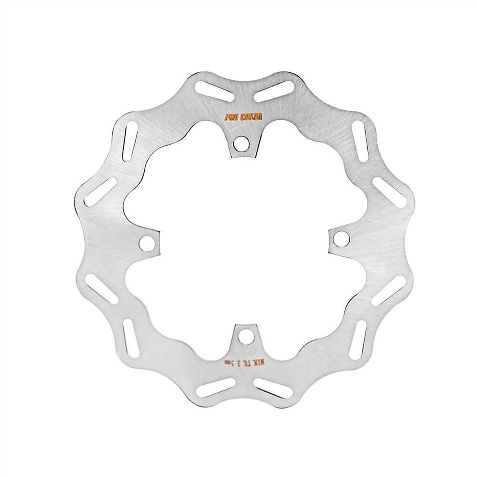 Rynplex Motorrad 240MM Hinten Bremsscheibe Rotor KX125 KX250 2003-2008 KX250F 2004-2018 KX450F 2006-2018 KLX450R 2008-2015 Fahrrad-Scheibenbremsrotor von Rynplex