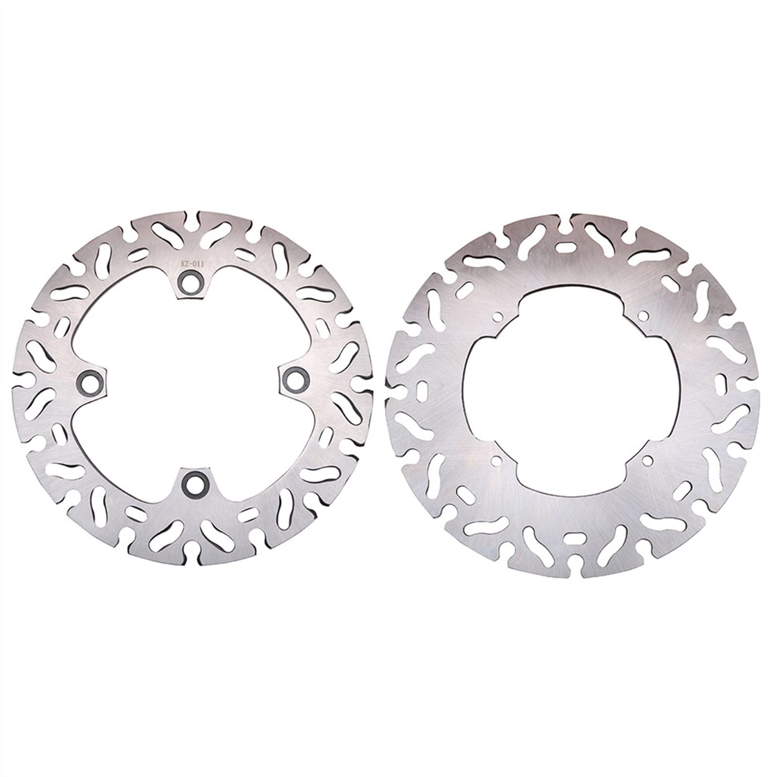 Rynplex Motorrad-Bremsscheibenrotor aus Edelstahl, 240 mm, 220 mm, vorne und hinten, for XR250 CRM250 XLR250 XR CRM XLR 250 Fahrrad-Scheibenbremsrotor(Front and Rear) von Rynplex