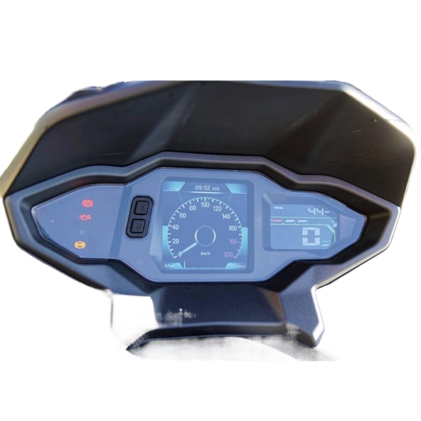 Rynplex Motorrad Cluster Kratzschutzfolie Displayschutzfolie, for SYM MAXSYM TL 500 TL500 MAX, for SYM 2020 Instrumentenfolienzubehör Tacho-Schutzfolie von Rynplex