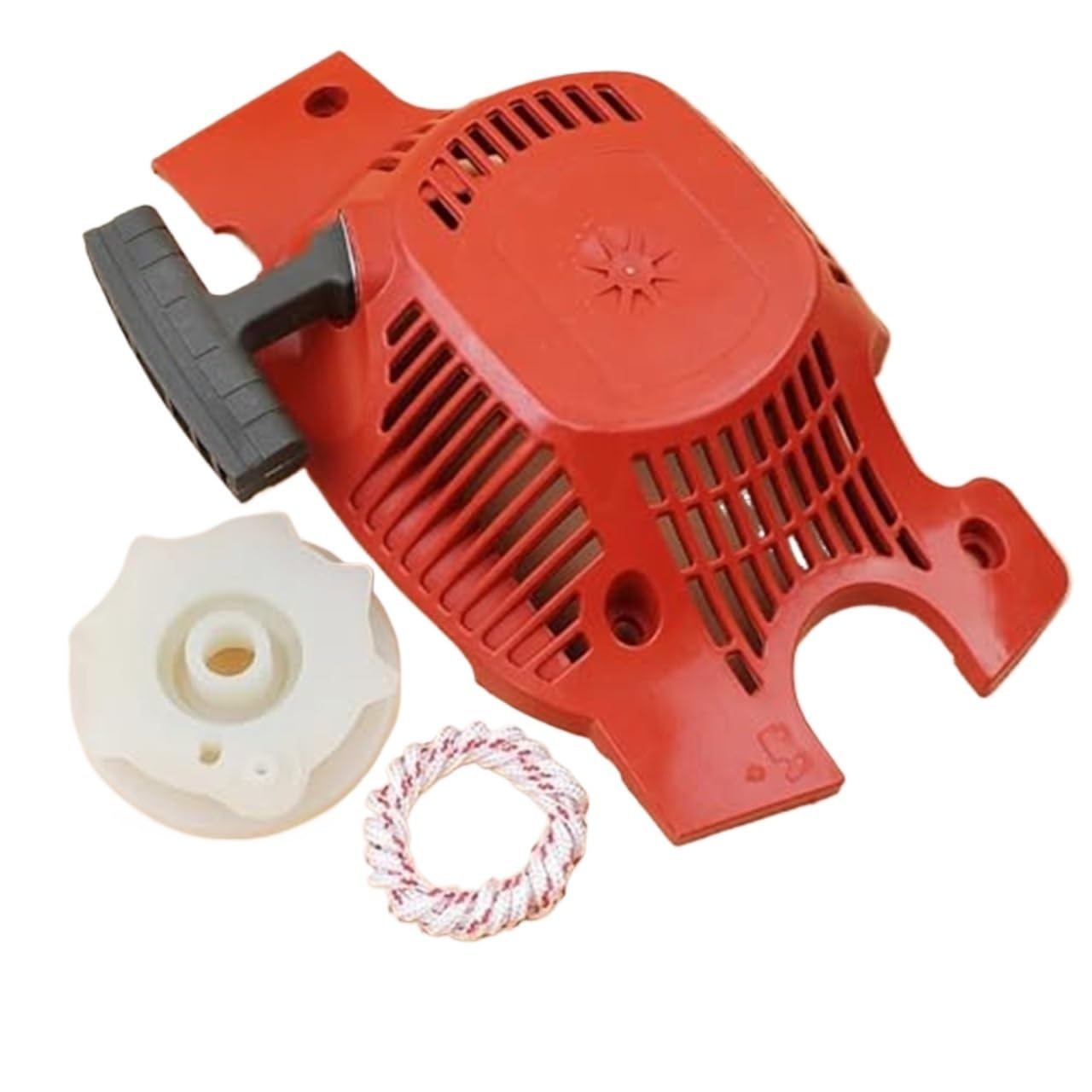 Rynplex Recoil Start Starter Riemenscheibenseil-Reparatursatz, for Husqvarna, 137142 Kettensägen-Ersatzteile 530 07 19–68 Rückholfeder von Rynplex