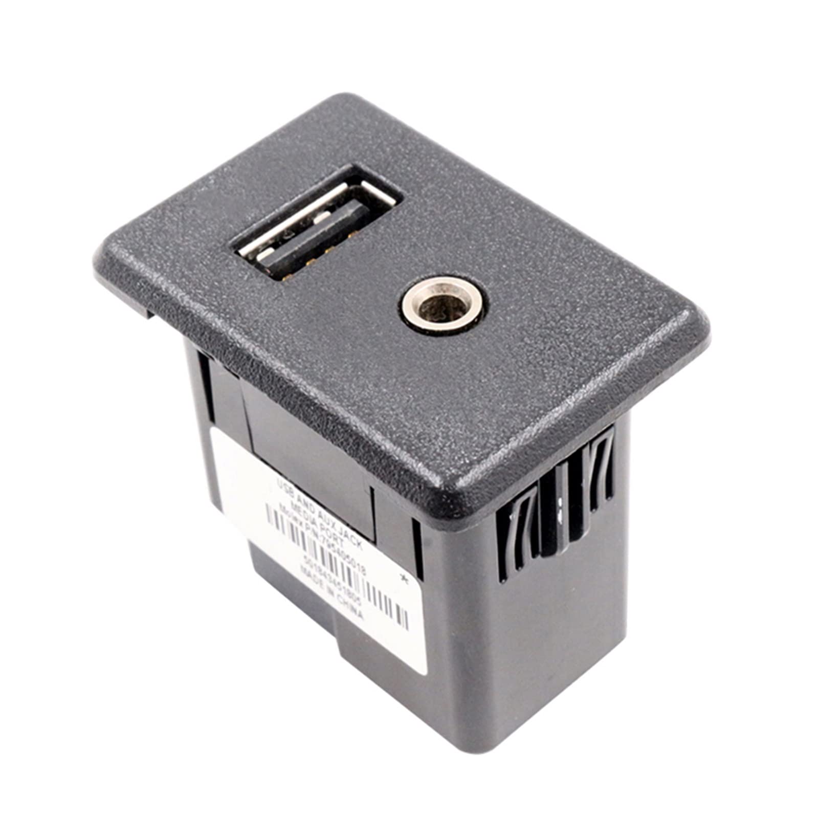 Rynplex USB-AUX-Port-Adapter, Audio-Player und USB-Buchse, for FIAT 795405018 USB-Anschluss in der Mittelkonsole des Fahrzeugs von Rynplex