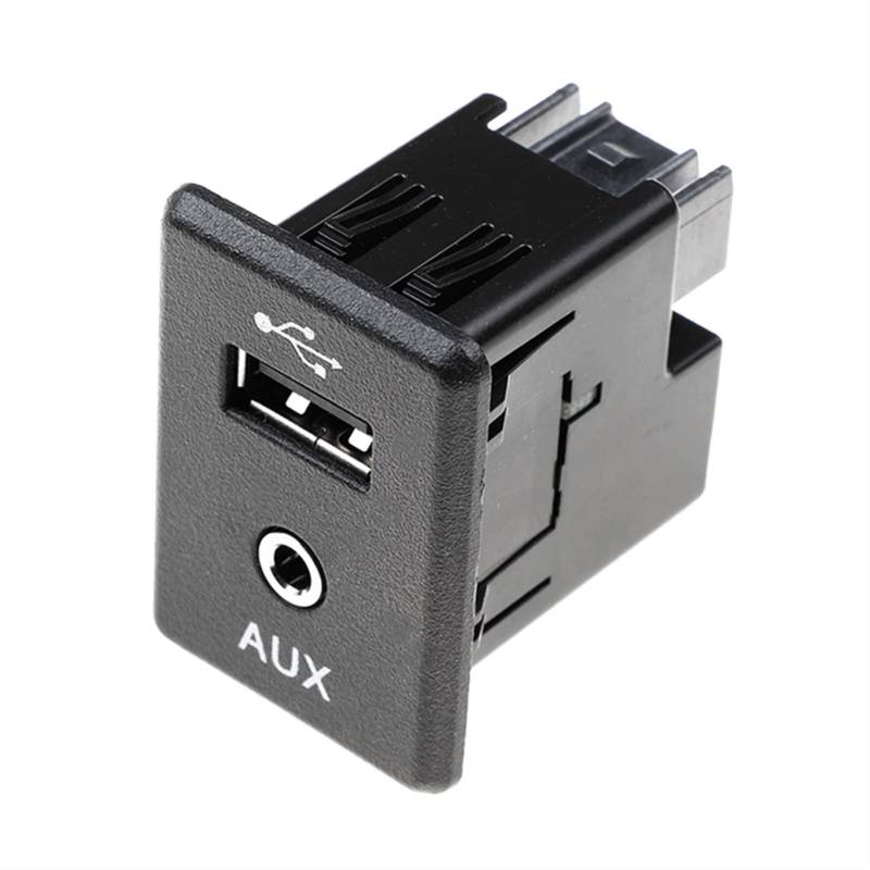 Rynplex USB AUX Port Adapter Audio Player und USB Buchse, for Nissan, for X-Trail, for Rouge, for Qashqai 795405012 USB-Anschluss in der Mittelkonsole des Fahrzeugs von Rynplex