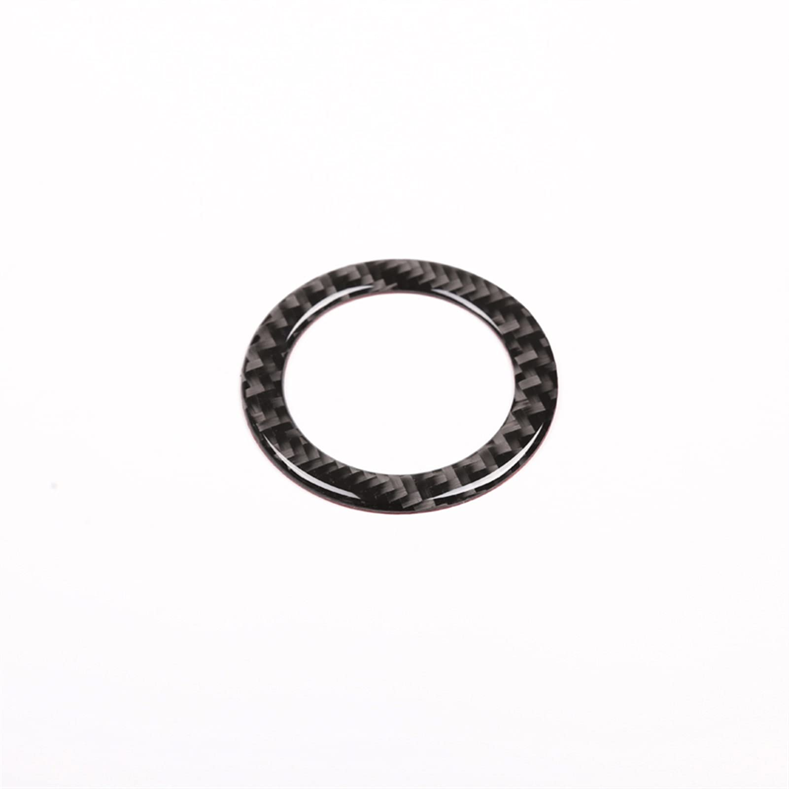 Rynplex Weiche Kohlefaser Auto Lenkrad Dekoration Ring Zieraufkleber Zubehör, for, 3 4 Serie F30 F32 F33 F36 2013-2019 Aufkleber für Lenkradrahmen von Rynplex