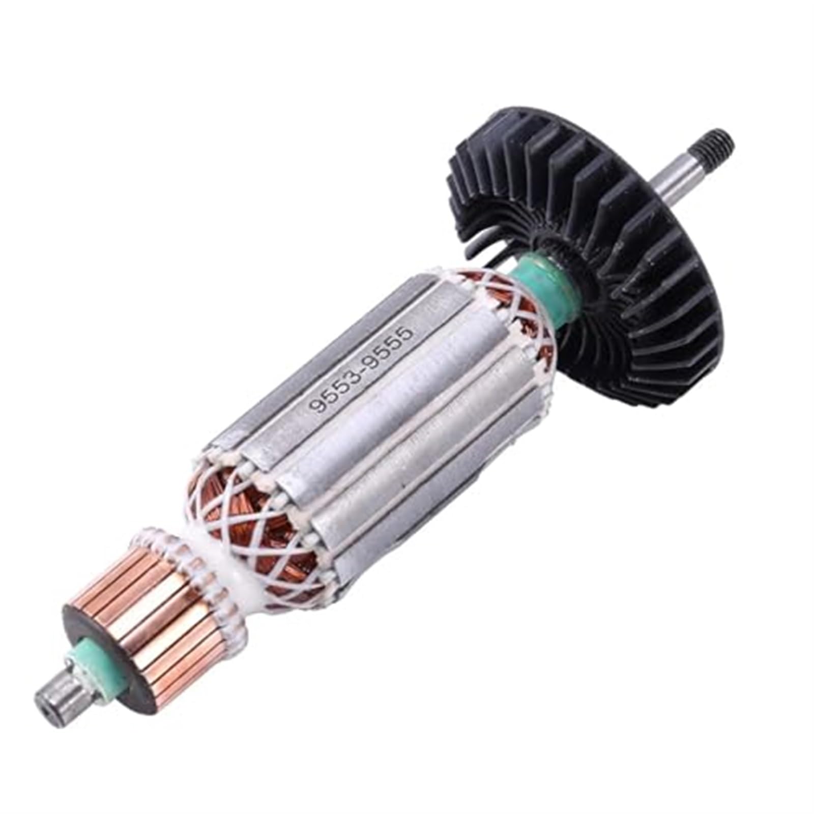 Rynplex Winkelschleifer-Ankerrotor, for Makita, 9553NB 9553HB N 9555 Rotor mit Lager 607 Winkelschleifer-Rotorzubehör Elektrische Ankerspule von Rynplex