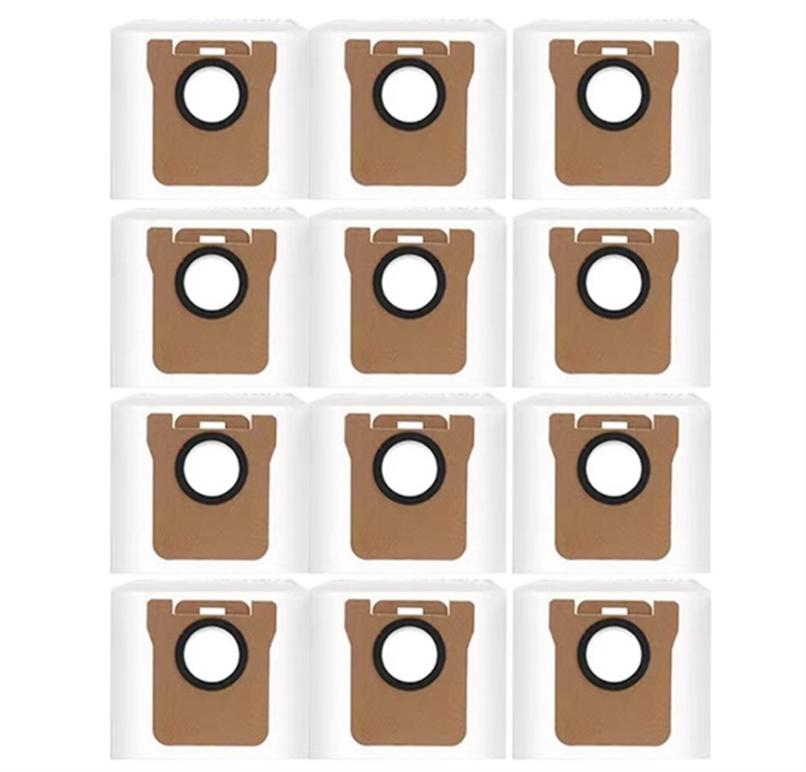 Rynplex for Dreame, L10s Ultra S10 S10 Pro Mijia Omni 1S B101CN B116 Roboter Vakuum Ersatzteile Haupt Seite Pinsel Hepa-Filter Roboter-Staubsaugerteile(12pcs) von Rynplex