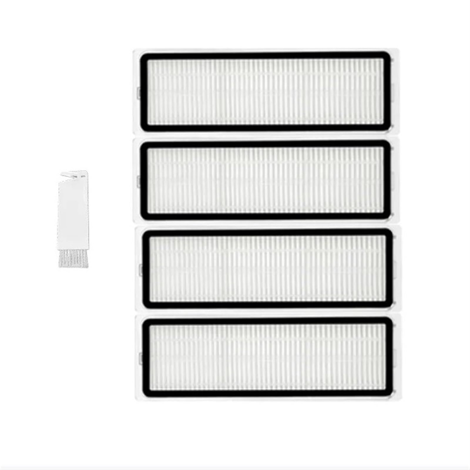 Rynplex for Dreame, L10s Ultra S10 S10 Pro Mijia Omni 1S B101CN B116 Roboter Vakuum Ersatzteile Haupt Seite Pinsel Hepa-Filter Roboter-Staubsaugerteile(5pcs) von Rynplex