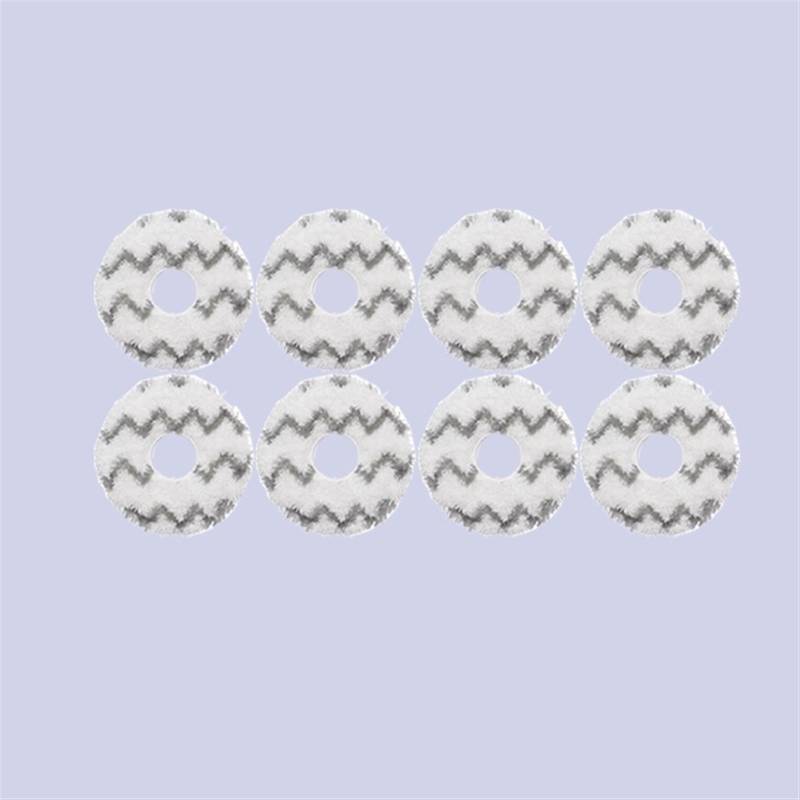 Rynplex for Ecovacs Deebot X1 Omni Zubehör Roboter Staubsauger Mopp Tuch Staubbeutel HEPA-Filter Hauptbürste Lappen Austauschbare Ersatzteile Roboter-Staubsaugerteile(8pcs-04) von Rynplex