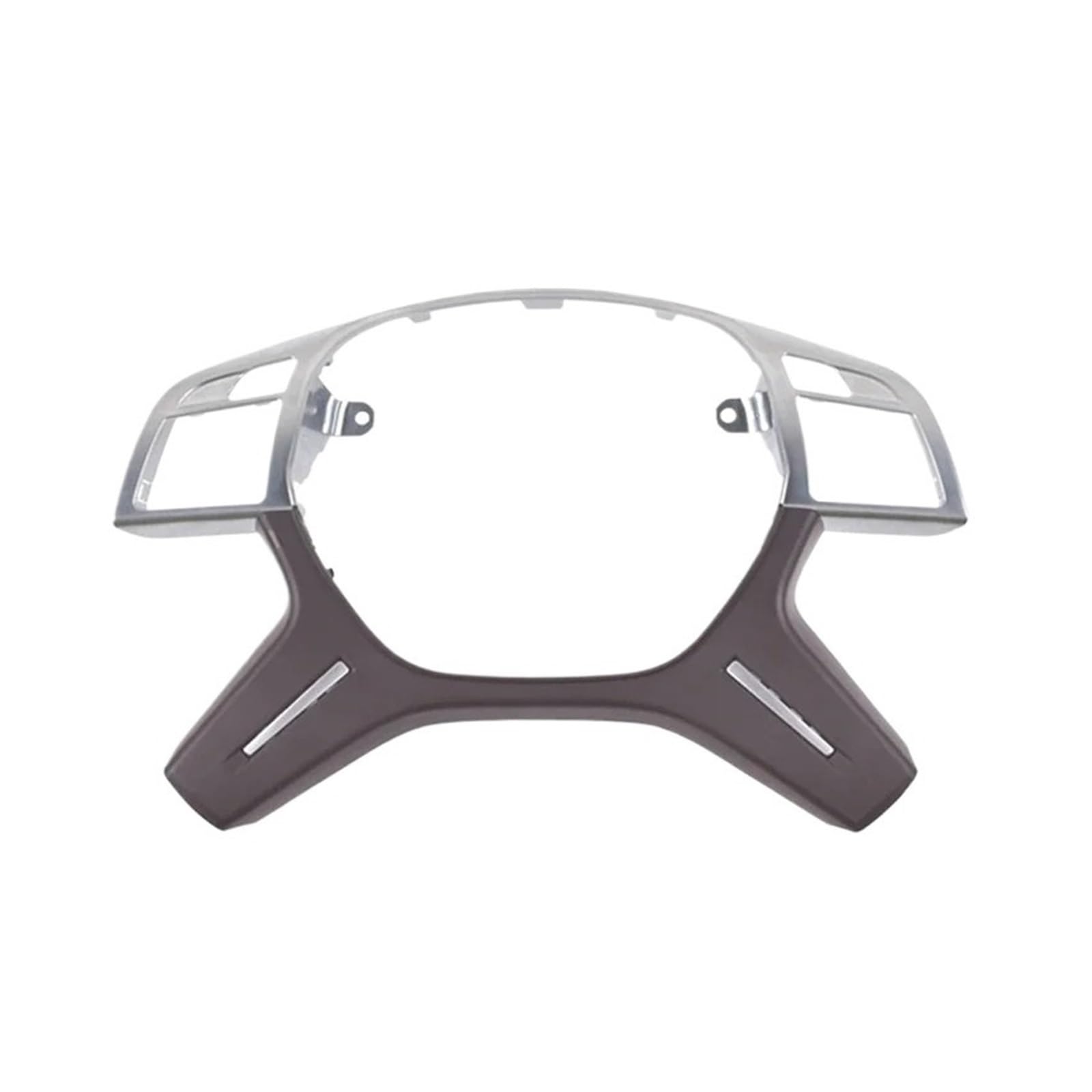 Rynplex for Mercedes, for Benz, for ML GL GLS W166 W204 W212 W463, Auto-Innenraum-Lenkradrahmenverkleidung, Mittelabdeckung, Ersatz, Schwarz Lenkradaufkleber(Moka) von Rynplex