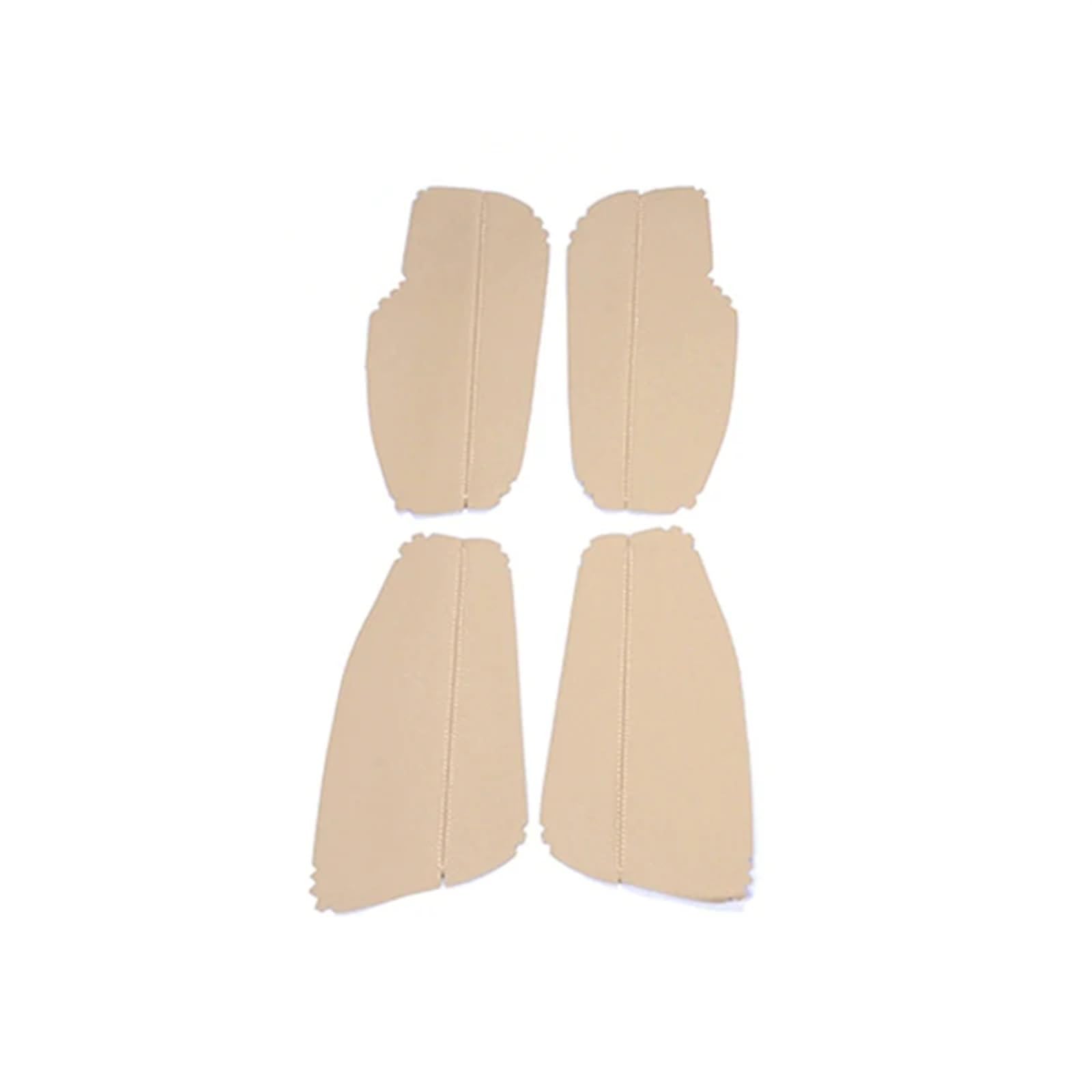 Rynplex for Toyota, for Corolla, 2014 2015 2016 2017 4 Teile/Satz Auto Innen Tür Griff Panel Armlehne Mikrofaser Leder Abdeckung Zubehör Auto-Armlehnenverkleidung(4xDoor Armrest Beige) von Rynplex