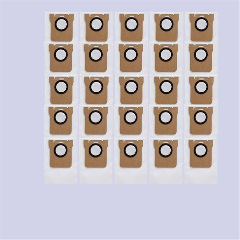 Rynplex for Xiaomi, Mijia Omni 1S B101CN B116 Zubehör Wichtigsten Seite Pinsel Hepa-Filter Mopp Staubbeutel Roboter Staubsauger Ersatzteil Roboter-Staubsaugerteile(25pcs) von Rynplex