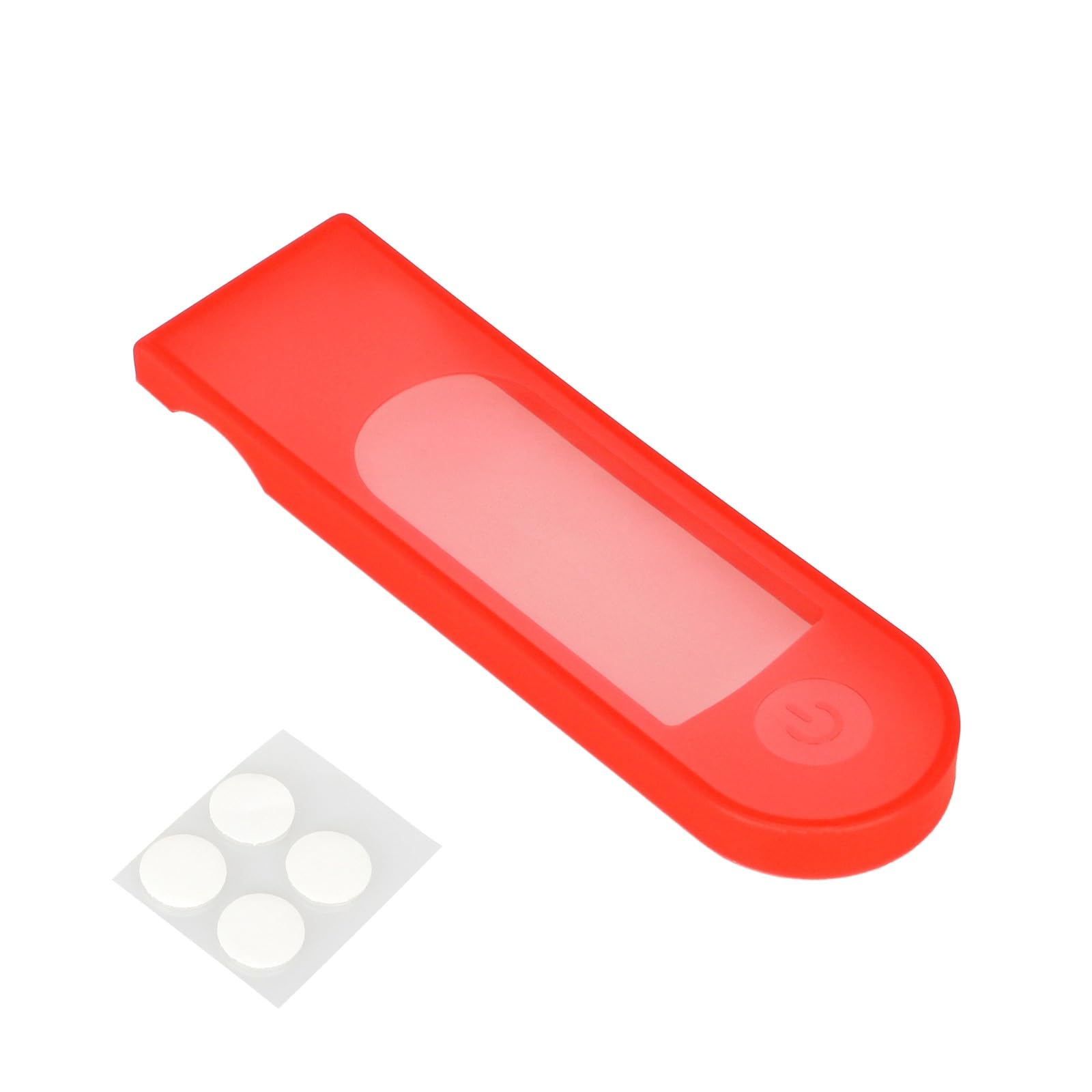 Rynplex wasserdichte Abdeckung for das Armaturenbrett, for Displaybildschirm und Platine des Elektrorollers Xiaomi 4 Ultra, Zubehör for Schutz der Silikonabdeckung Scooter-Bildschirm(Red Cover) von Rynplex