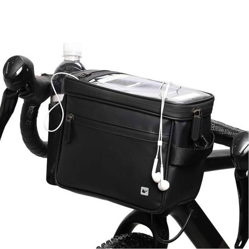 Rysmliuhan Shop Fahrrad Lenkertasche Lenkertasche Motorrad Fahrrad Seitentasche Fahrradzubehör Telefon Fahrradhalterung Fahrradzubehör Fahrradzubehör Fahrradzubehör Black,Free Size von Rysmliuhan Shop