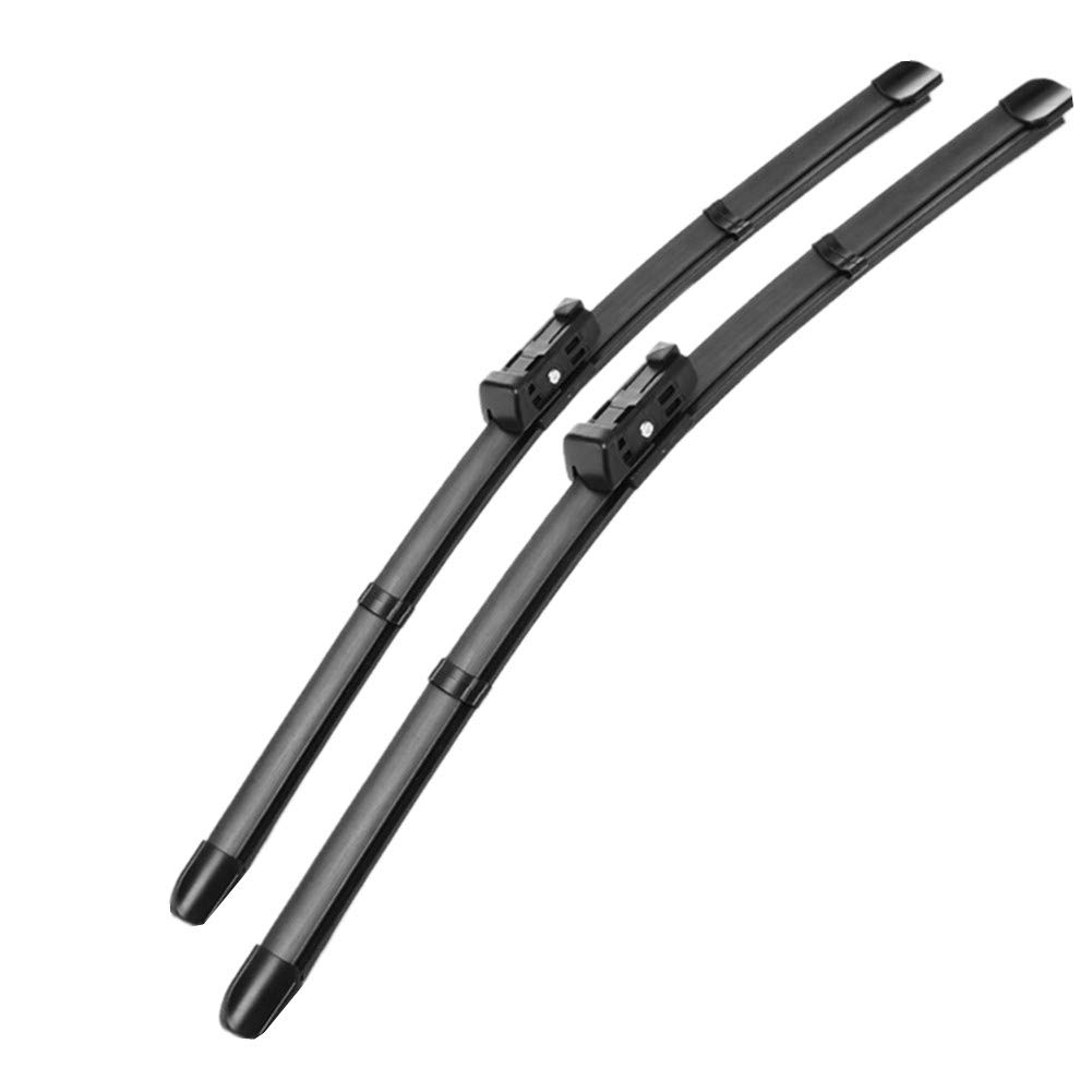 WischerbläTter Scheibenwischer Vorne Autoteile Scheibenwischer Scheibenwischer Hinten Wischer Klinge Black,14 inches von Rysmliuhan Shop