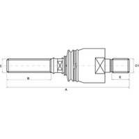 Axialgelenk, Spurstange S-TR 11A108 von S-Tr