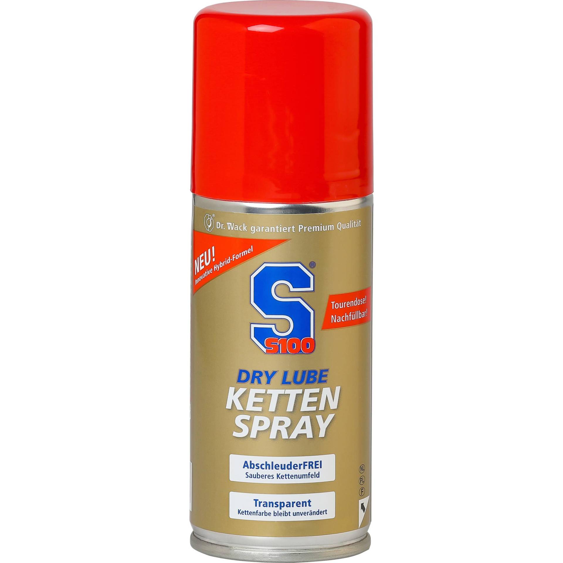 S100 Dry Lube Kettenspray 100 ml von S100