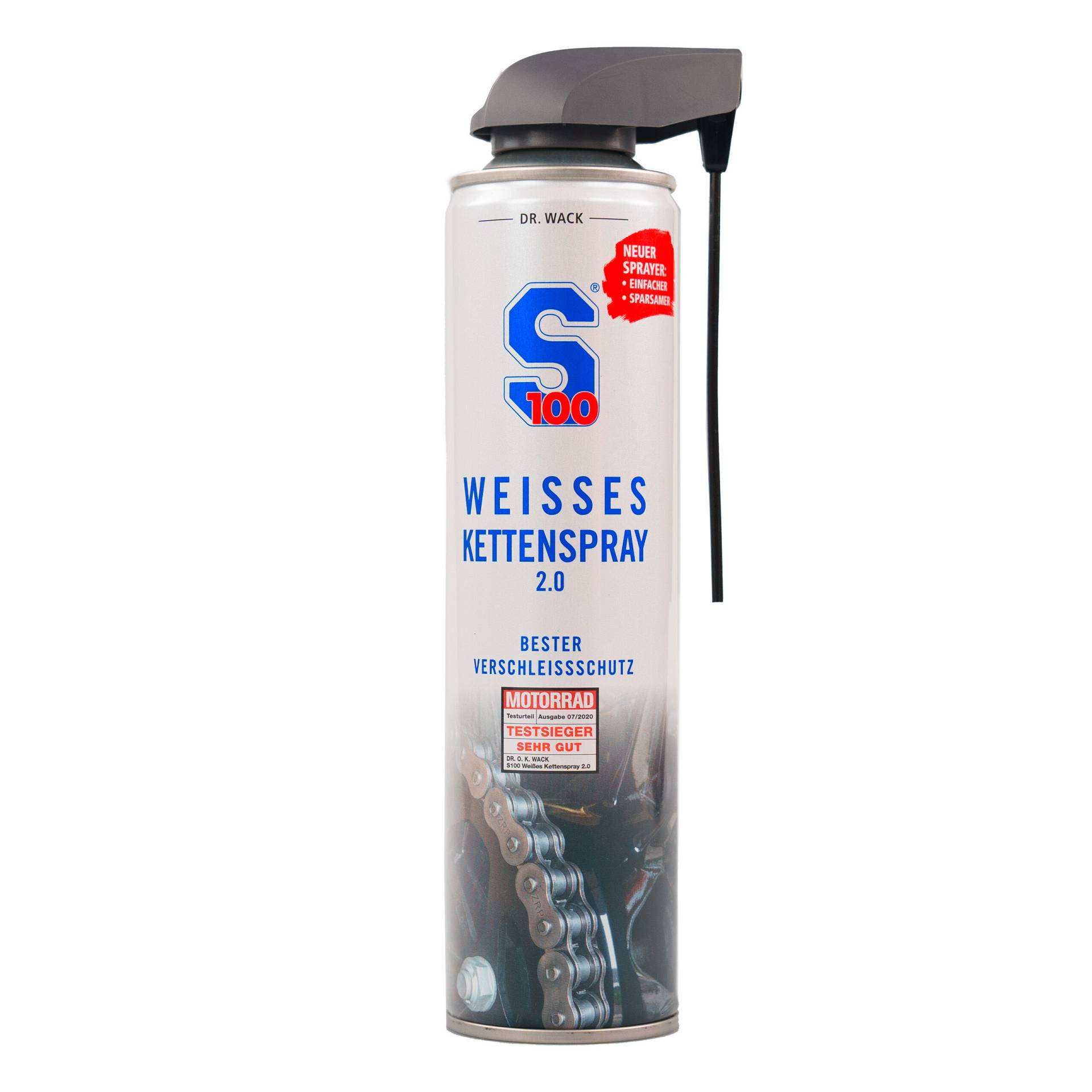 S100 Weißes Kettenspray 2.0 400 ml von S100