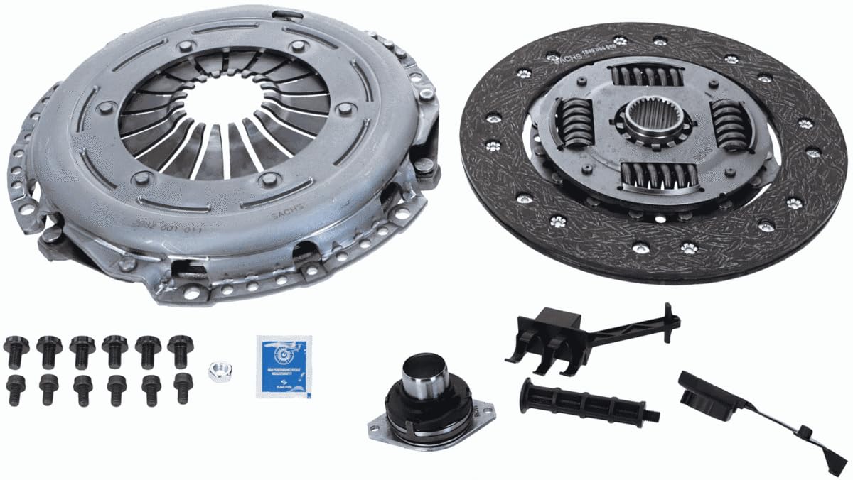 SACHS 3000 970 072 Kupplungssatz für Audi A4 B8 Avant (8K5) 2007-2017 und andere Fahrzeuge von SACHS