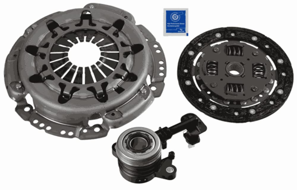 SACHS 3000 990 109 Kupplungssatz Kit Mit CSC Für Nissan MARCH (K12) 2002-2010 von SACHS