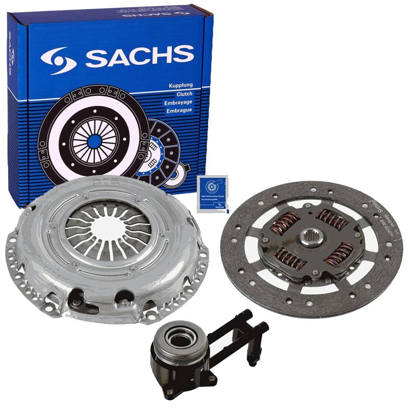 SACHS 3000 990 521 Kupplungssatz Kit Mit CSC Für Ford FIESTA V (JH_, JD_) 2001-2014 von SACHS