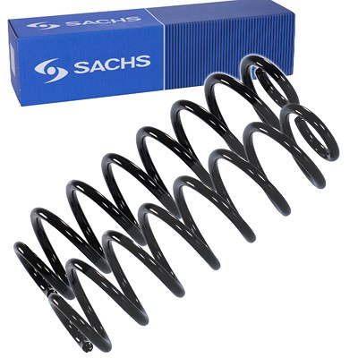 Sachs 2x Fahrwerksfeder Hinterachse für Skoda, VW von SACHS