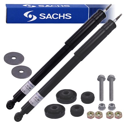 Sachs 2x Stoßdämpfer Hinterachse Gas Gasdruck [Hersteller-Nr. 317268] für Mercedes-Benz von SACHS