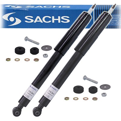 Sachs 2x Stoßdämpfer Hinterachse Gas Gasdruck [Hersteller-Nr. 316944] für Mercedes-Benz von SACHS