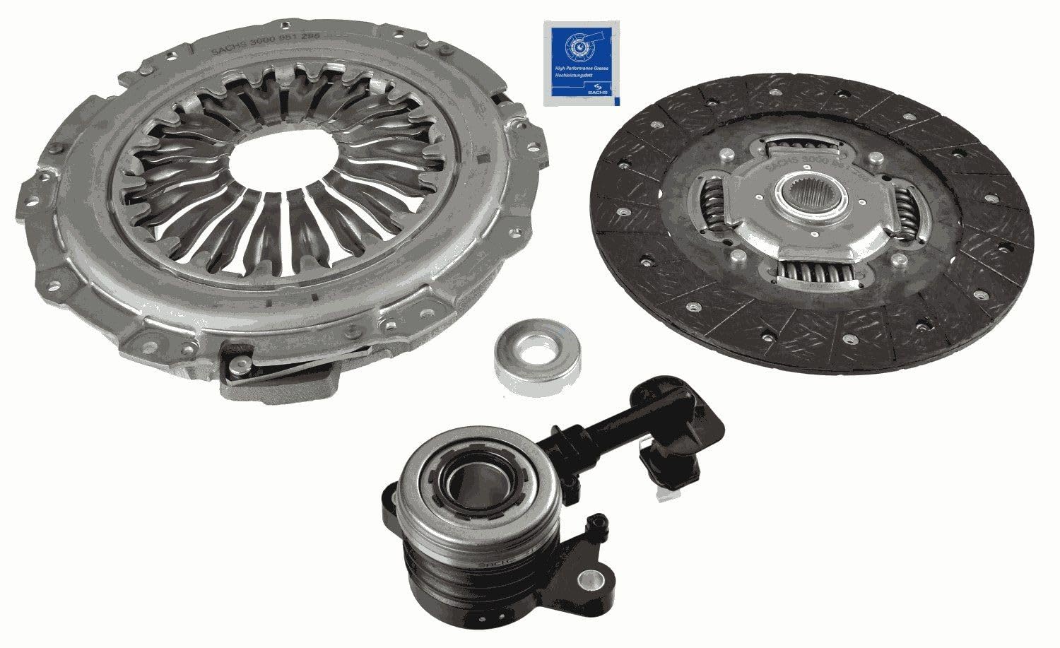 Sachs 3000 990 089 Kit plus CSC Kupplungssatz von SACHS