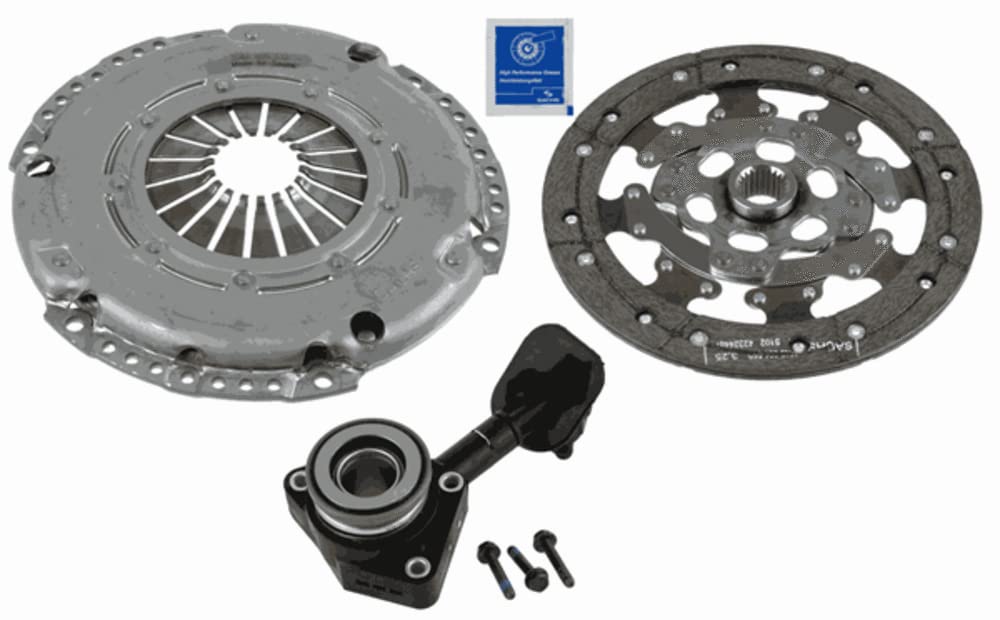 SACHS 3000 990 224 Kupplungssatz Kit Mit CSC Für Ford FOCUS II TURNIER (DA_, FFS, DS) 2004-2012 von SACHS