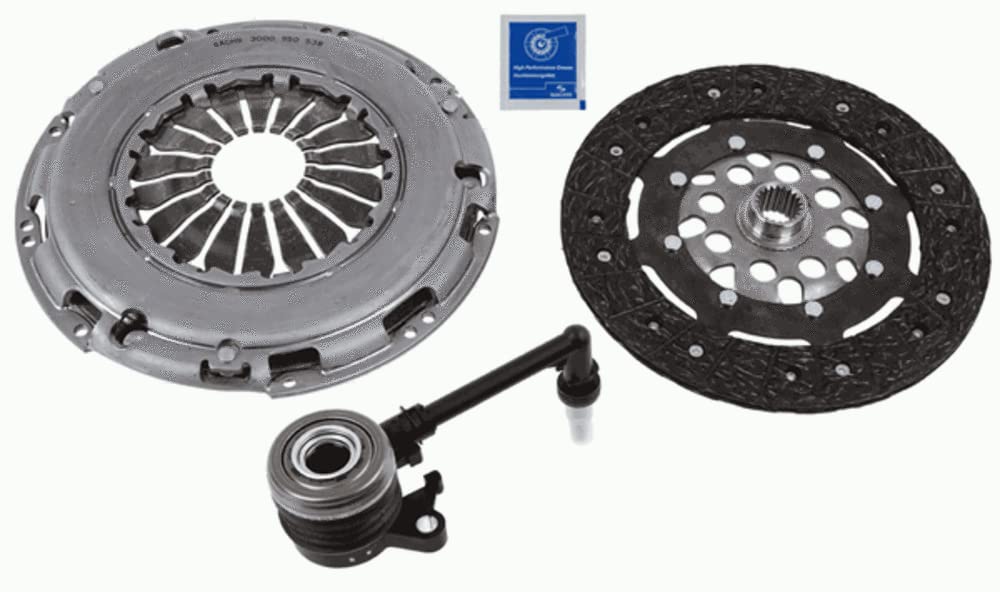 SACHS 3000 990 490 Kupplungssatz für Nissan QASHQAI II Suv (J11, J11_) 2013 - und andere fahrzeuge von SACHS