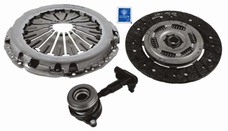 SACHS 3000 990 495 Kupplungssatz für Ford FOCUS III TURNIER 2010-2020 und andere Fahrzeuge von SACHS