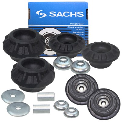 Sachs 4x Domlager Vorderachse + Hinterachse für Seat, VW von SACHS