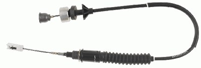 Sachs Seilzug, Kupplungsbetätigung [Hersteller-Nr. 3074600256] für Citroën, Lancia, Peugeot von SACHS