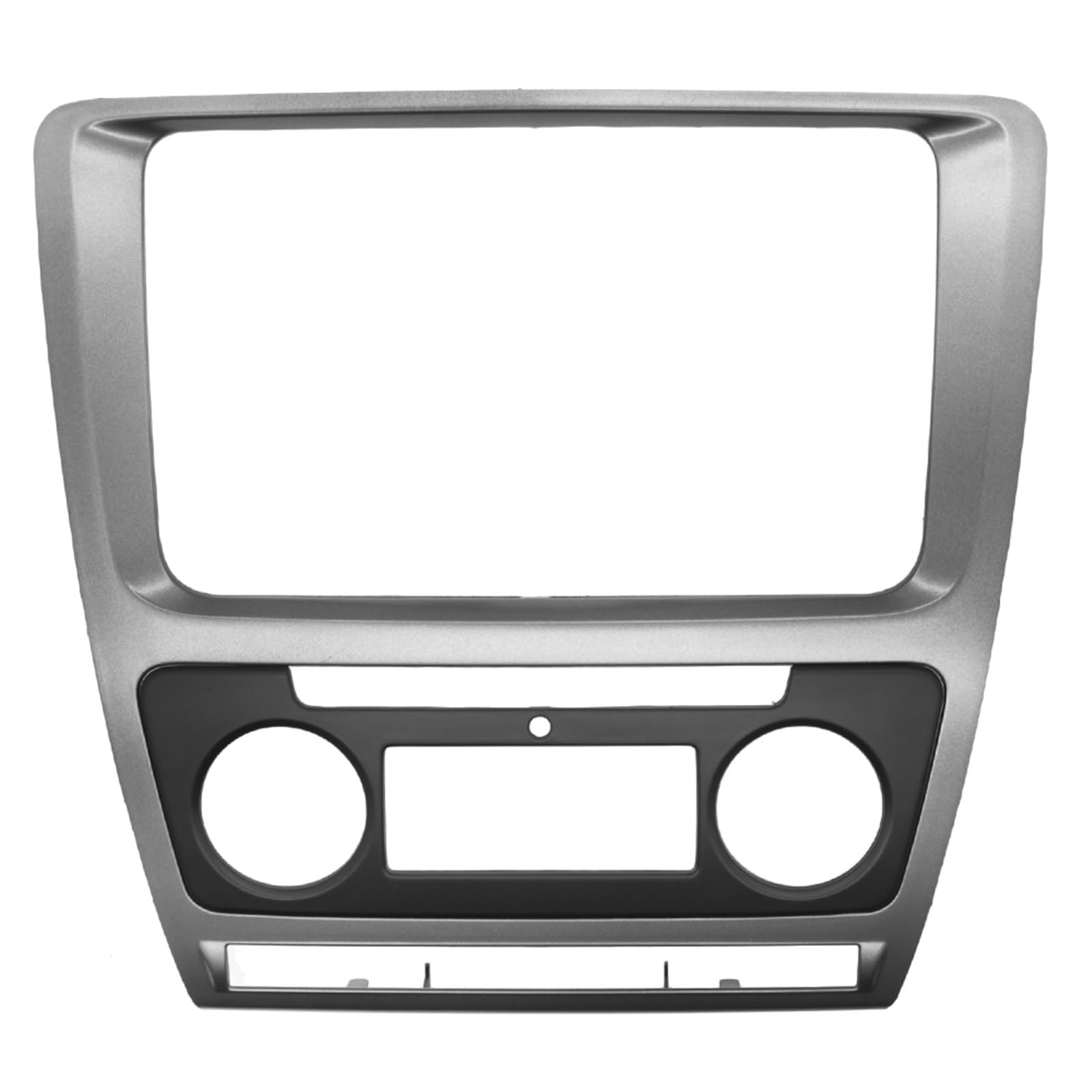 Auto-Audio-Rahmen 2-Din-Radioblende/passend for Skoda Octavia Audio-Stereo-Panelmontage, Armaturenbrett-Kit, Zierrahmen-Adapter 2010–2013 Autoradio Radioblende Doppel von SAEHEDRDDF