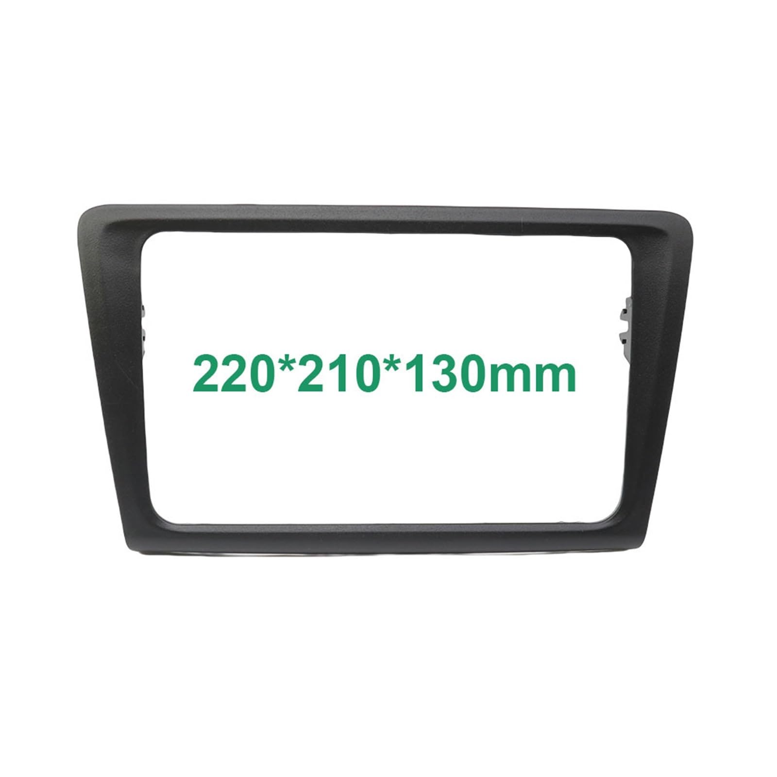 Auto-Audio-Rahmen 7 Zoll 2Din Autoradio DVD-Player Blenden Rahmen/Fit for SKODA Rapid 2013+ Panel Adapter Audio Umrüstung Dash Mount CD Trim Autoradio Radioblende Doppel(Frame A) von SAEHEDRDDF