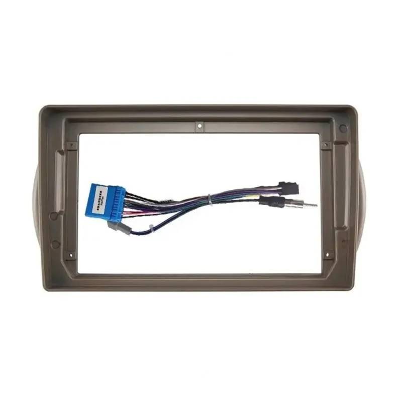 Auto-Audio-Rahmen 9-Zoll-Adapter Autoradio DVD-Player Blenden Rahmen/Fit for Suzuki Alto Japanisch 2013 Android Audio Dash Fitting Panel Kit Autoradio Radioblende Doppel(Frame Cable) von SAEHEDRDDF