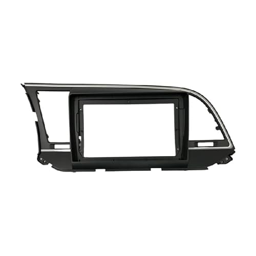 Auto-Audio-Rahmen 9-Zoll-Auto-Blendenverkleidungssatz/Passend for HYUNDAI Elantra 2012-2018, Doppel-DIN-DVD-Blendenrahmen, Audio-Einbauadapter, Armaturenbrett Autoradio Radioblende Doppel(2019-right von SAEHEDRDDF