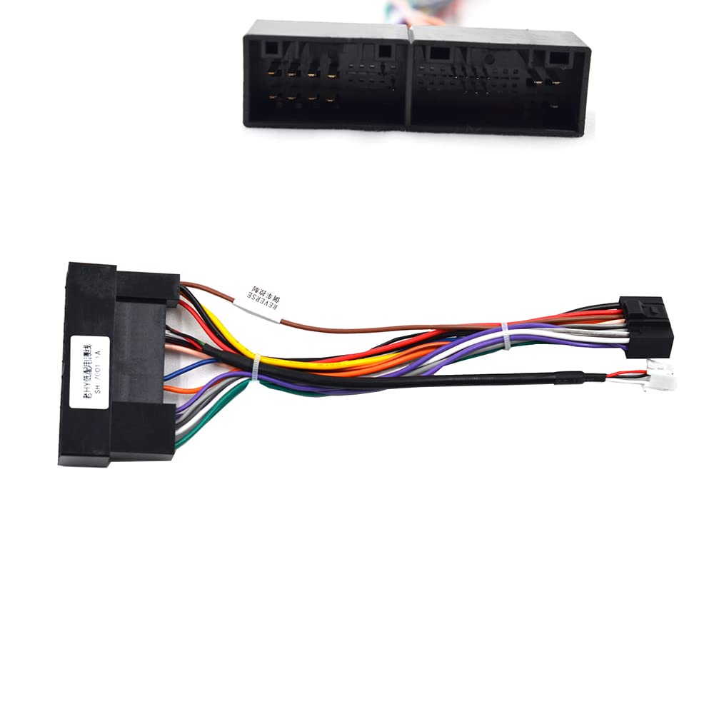 Auto-Audio-Rahmen Auto 2Din Audio Radio Blende Rahmen/Fit for KIA RIO 2012 9 Zoll Big Screen Stereo Armaturenbrett Einbauverkleidung Kit Umrüstung Installation Autoradio Radioblende Doppel(Cord) von SAEHEDRDDF