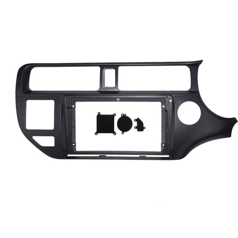 Auto-Audio-Rahmen Auto 2Din Audio Radio Blende Rahmen/Fit for KIA RIO 2012 9 Zoll Big Screen Stereo Armaturenbrett Einbauverkleidung Kit Umrüstung Installation Autoradio Radioblende Doppel(Right Frame von SAEHEDRDDF