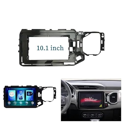 Auto-Audio-Rahmen Auto 9" Audio-Frontplatte Blendenrahmen/Passend for Chery Tiggo 4 4X 5/5X 2Din Großbildradio Stereo-Panel Armaturenbrett-Montagerahmen-Kit Autoradio Radioblende Doppel(2019-2020) von SAEHEDRDDF