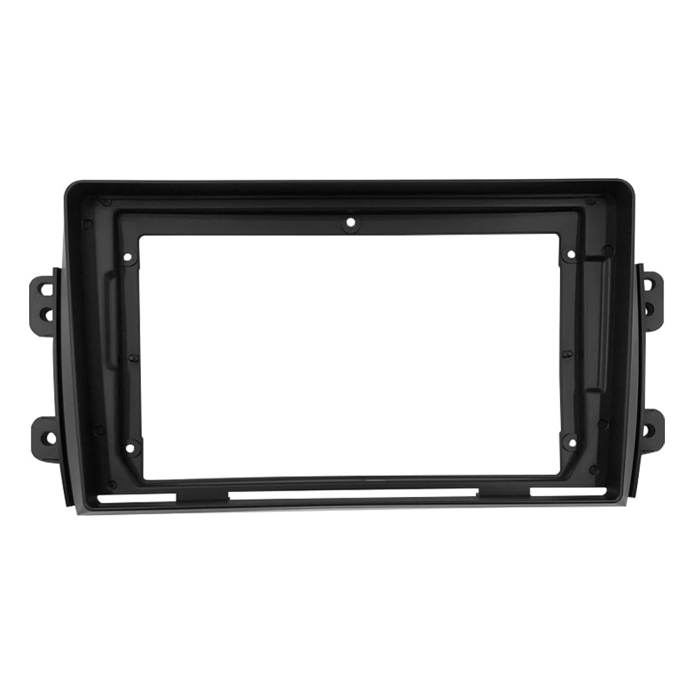 Auto-Audio-Rahmen Autoradio 9" Großbild 2DIN Blendenrahmen Adapter Audio Armaturenbrett Einbaurahmen Kit/Passend for Suzuki SX4 2006-2017 Autoradio Radioblende Doppel(Only Frame) von SAEHEDRDDF